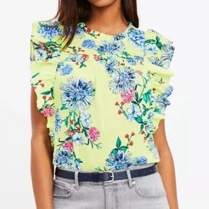 * NWT* LOFT Ruffle Blouse